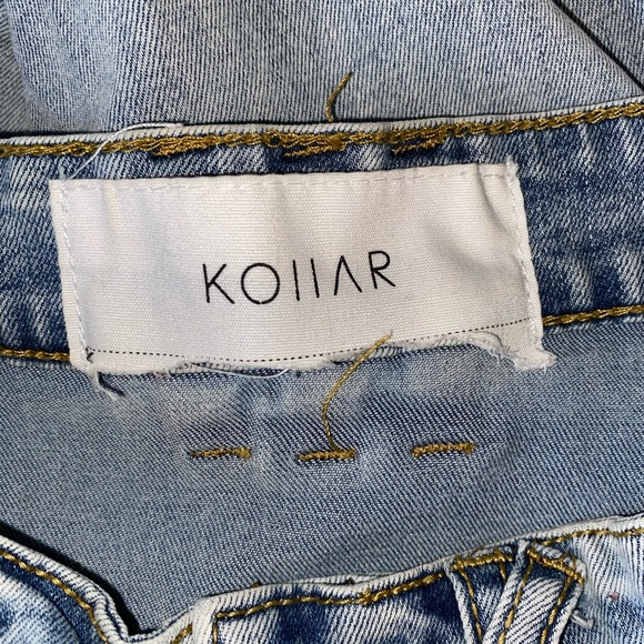 Rose Embroidered Denim - Picture 7 of 9